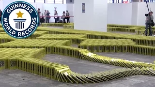 Book Dominoes - Guinness World Records 2016