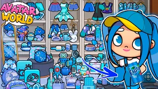 💙 ALL BLUE FREE ITEMS in AVATAR WORLD