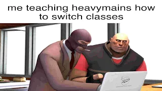 me teaching heavymains how to switch class