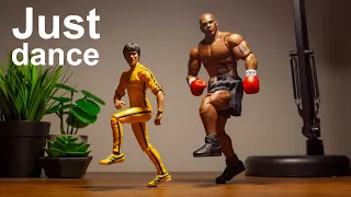 Bruce Lee and Mike Tyson | Lady Gaga - Just Dance