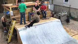 Insanely Perfect Backyard Mini Ramp Session