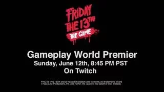 Friday the 13th: The Game (2016) - E3 тизер-трейлер