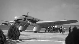 Самолёт ПС-89 в к/ф "Будни" (1940) / PS-89 aircraft in the film "Ordinary Days" (1940)