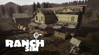 Ranch Simulator Pt  2  lets build a house