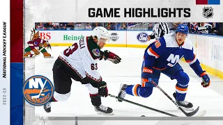 Coyotes @ Islanders 11/10 | NHL Highlights 2022