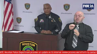 Houston police chief addresses 264,000 suspended criminal cases