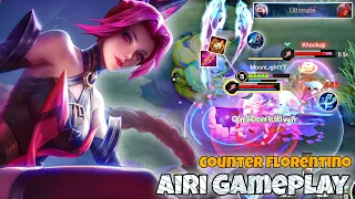 Airi Slayer Lane Pro Gameplay | Best Hero To Counter Florentino | Arena of Valor Liên Quân mobile