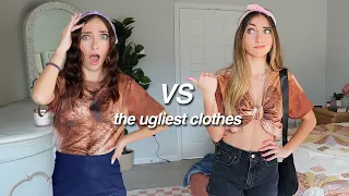 TWIN vs TWIN | Who Wore It Better? (Ugly clothes edition)