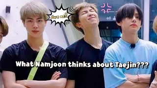 Taejin/JinV: What Namjoon thinks about Taejin??