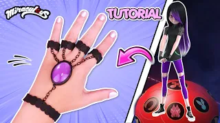 DIY New Miraculous Ladybug How to make Juleka camouflaged Tiger Miraculous panjas bracelet rings