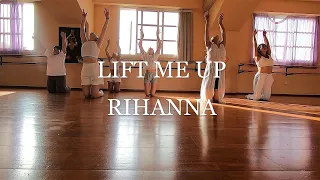 RIHANNA - LIFT ME UP CONTEMPORARY DANCE CHOREOGRAPHY BY ILANA. Contemporary Dance Class Video.