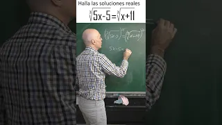 HALLA LAS SOLUCIONES DE LA ECUACIÓN IRRACIONAL. Álgebra Básica