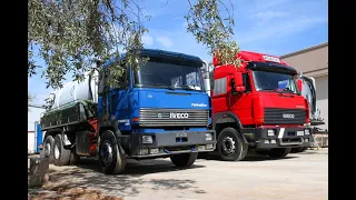 Una BOMBA , il vecchio camionista MARIO si diverte ! Iveco 190/35