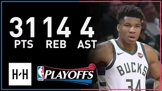 Giannis Antetokounmpo Full Game 6 Highlights Celtics vs Bucks 2018 Playoffs - 31 Pts, 14 Reb, 4 Ast!