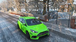 Forza Horizon 4 -Ford Focus 2015 | PXN V9 gameplay with clutch