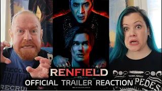 Renfield Official Trailer Reaction (Nicolas Cage, Nicholas Hoult, Awkwafina, Ben Schwartz, 2023)