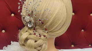 long  hair upstyle   Wedding hair   💕  롱헤어 업스타일 웨딩헤어 혼주머리           ロングヘアウェディングヘア