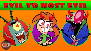 Nickelodeon Villains: Evil to Most Evil (Nick Toons!)