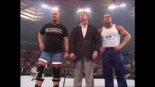 Stone Cold Steve Austin Vince Mcmahon Is A Team I Think You Are A Complete Jackass WWE Raw 7-2-2001