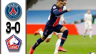 Paris Vs Lille 3-0 all goals highlights 2021