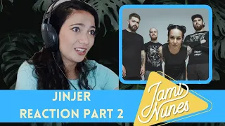 Pop Singer Reacts to Jinjer PART 2 (I Speak Astronomy, Perennial live and Home Back REACTION)