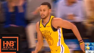 GS Warriors vs New York Knicks 1st Qtr Highlights | 01/08/2019 NBA Season