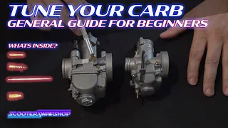 How to tune a carburetor / Carb | Whats inside.