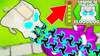 The LEGEND of the LIGHT?! | Tier 6 Super Monkey in BTD 6!