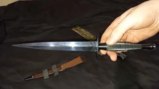 Fairbairn-Sykes Pattern 2 Fighting Knife aka Commando Dagger (and the nut problem)