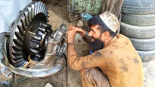 Hino Truck Differential Gear Repair | How Rebuild Truck Differential Gear || Complete Process