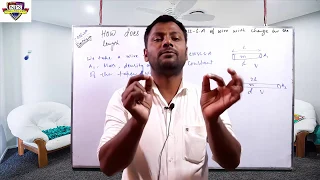 Cross section area || how does vary the cross section area  of wire with change in the length