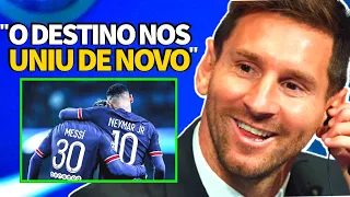 MESSI SOBRE SUA AMIZADE COM NEYMAR NO PSG