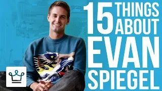 15 Things You Didn’t Know About Evan Spiegel