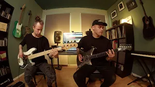 LORD OF THE LOST - The Curtain Falls (Guitar & Bass Playthrough)