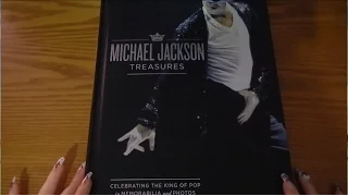 ASMR °• Tracing, Tapping with Long Nails °• Michael Jackson Treasures Book °• No Talking (Part 1)