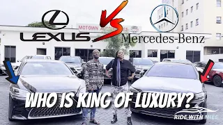 Mercedes Benz S580 v Lexus LS500: WHO IS KING OF LUXURY?!