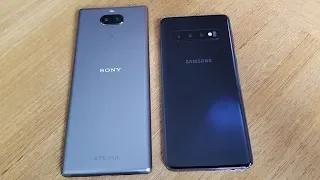 Sony Xperia 10 Plus vs Samsung Galaxy S10 - Fliptroniks.com