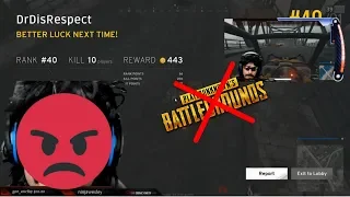 Every Time DrDisRespect Gets Mad at PUBG and Blueballs