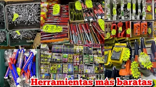 CONOCE LA FERRETERÍA MÁS BARATA DEL CENTRO😱 "Herramientas, carpintería, tornillos, cerraduras..."