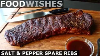 Salt & Pepper Spare Ribs - Food Wishes