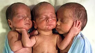 Mom Gives Birth To Triplets. Doctor Freezes When He Sees Faces, Says Odds Are 1 In 200 Million