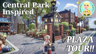 Central Park Inspired Plaza Design Tour!!