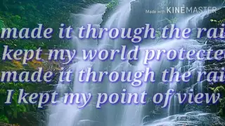 I MADE IT THROUGH THE RAIN with Lyrics By:Barry Manilow