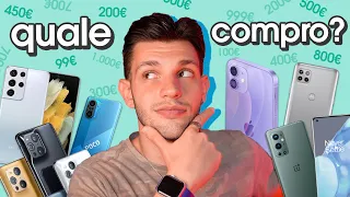 Che Smartphone COMPRARE per ogni BUDGET! [Da 100€ a 1000€]