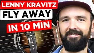 Gitarre lernen - Lenny Kravitz - Fly away - in 10 Minuten - EINFACH & auf Deutsch