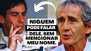 PROST FALA SOBRE AYRTON SENNA