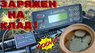 Как искать клад с глубинным металлоискателем Rex Land Craft!