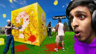 GTA 5 : Opening ZOMBIE LUCKY BLOCKS !! MALAYALAM