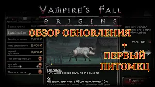 Добавили питомцев. Обзор обновления | Vampire's Fall: Origins | Падение вампиров: Начало