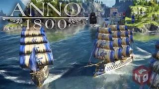 Anno 1800 - Нападение на пиратский форт! #10
